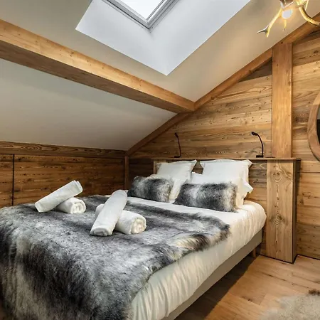 아파트 Luxury Penthouse Ski-in Andout Panoramic View 쿠쉐벨